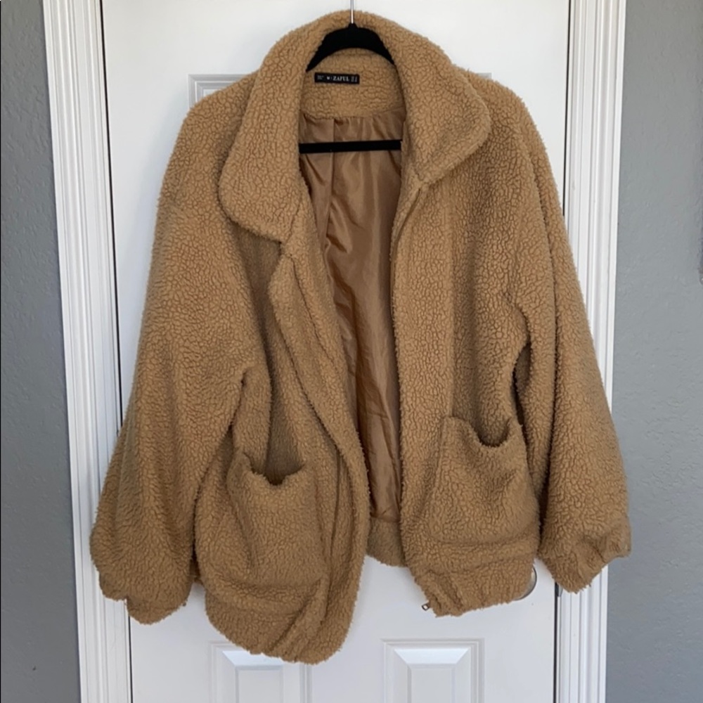 Zaful teddy bear jacket